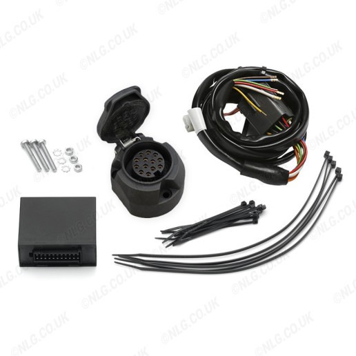 13-Pin Plug N Play Tow Bar Wiring Kit for Mitsubishi L200 Series 5/6