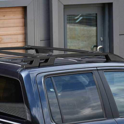 Fiat Fullback X-Treme Roof Rails in Black