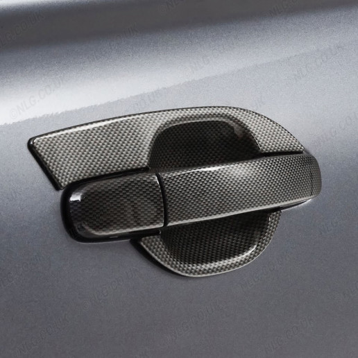 Carbon fibre door handle bowl set for Ford Ranger 2012-2019