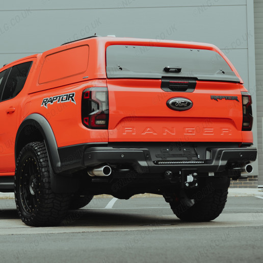 Aeroklas Commercial Canopy with Roof Rails for 2023 Ford Raptor