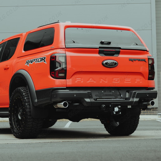 Ford Raptor 2023- Aeroklas Leisure Hardtop with Pop-Out Windows and Roof Rails