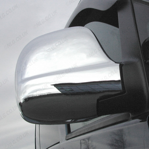 Mercedes Vito W639 2003-2010 Stainless Steel Mirror Cover Set