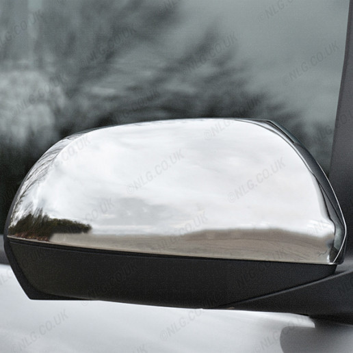 Mercedes Vito & Viano 2010-2014 RHD Stainless Steel Mirror Covers