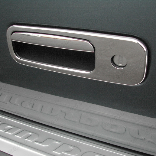 VW Multivan T5 2010-2015 Stainless Steel Rear Door Handle Covers 2Pce