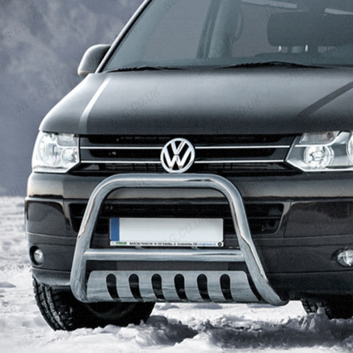 VW Transporter T5 Polished Front Styling A-Bar 2003-2010