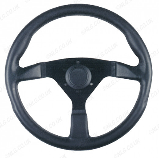 Performance Steering Wheel Cover - Start Leather 3 Spoke V191