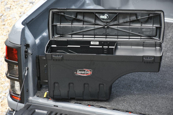 Open Swing Case in load bed of New Ford Ranger Raptor 2019