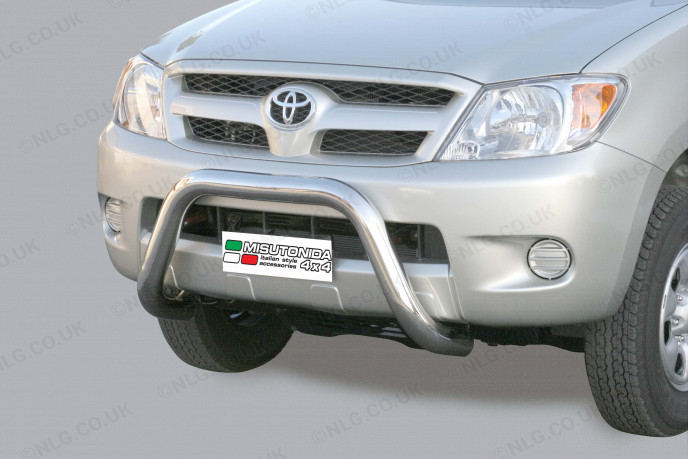 Toyota Hilux 2005-2012 Stainless Steel A-Frame Bull Bar