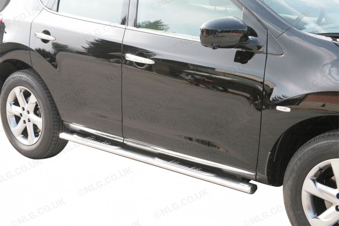Oval Side Bar Mach for Nissan Murano 2008 Onwards