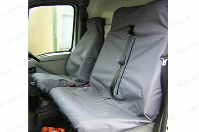 Van Grey Seat Cover Set Single + Twin