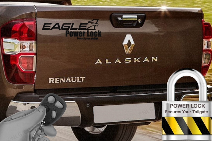 Renault Alaskan Tailgate Central Locking Power Lock