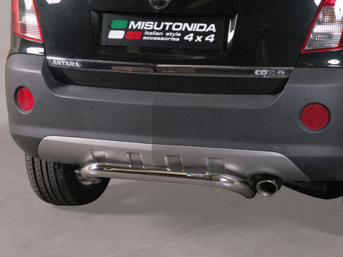 Vauxhall Opel Antara 2011- 63mm Stainless Steel Rear Protection Bar