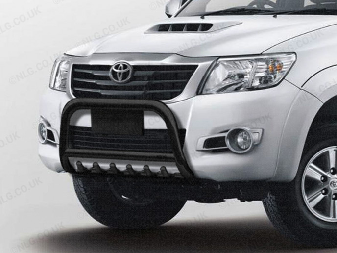 Toyota Hilux 2005-2012 Front Protector A-Bar Black