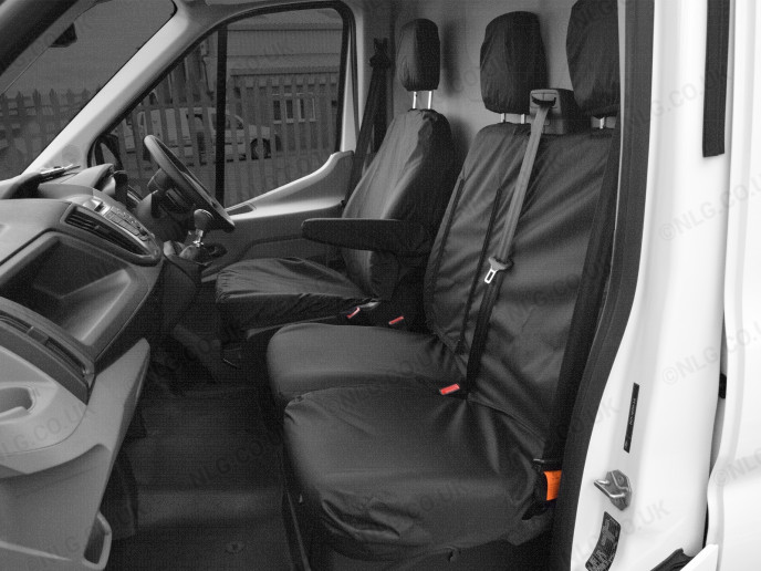 Ford Transit Custom 2012 Tailored Waterpoof Seat Covers