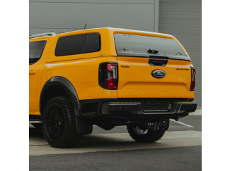 Ford Ranger 2023- Aeroklas Leisure Hardtop With Popout Windows and Roof Rails in Various Colours