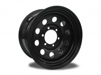 16x8 Black Modular Steel Wheel for Toyota Colorado 6x139 ET+0