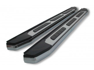 Nissan Primastar 2006 To 2015 SWB Side Step Running Boards Alloy M15 Style