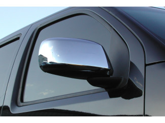 Nissan Navara D40 Stainless Steel Mirror Covers