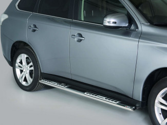 Stainless Steel Side Bars For Mitsubishi Outlander 2012 To 2016