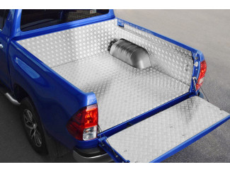 Toyota Hilux 2021- Aluminium Chequer Plate Bed Liner