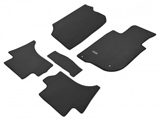 Mitsubishi L200 Series 6 2019 On Fitted Rubber Floor Mats Set (High Spec Model Only)