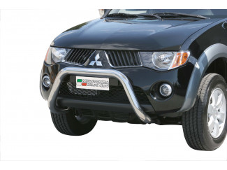 Mitsubishi L200 2005-2015 Stainless Steel Bull Bar (without Plastic)