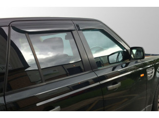 Range Rover Sport 2005-2013 Set of 4 Dark Smoke Wind Deflectors