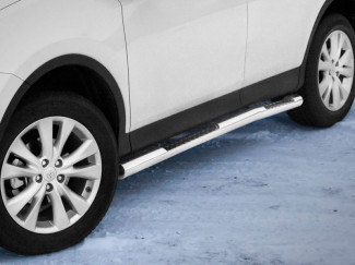 Toyota RAV4 2013-2016 Stainless Steel Side Bars with Steps