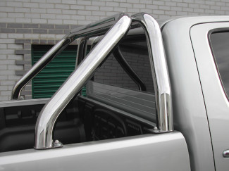 Single Stainless Steel  Hoop Roll Bar 2005 On Toyota Hilux