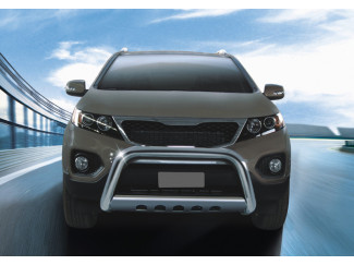 Kia Sorento 3 Stainless Steel Low A-Bar 3 Inch With Axle Plate