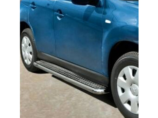 Mitsubishi ASX 2012-2017 76mm Stainless Steel Side Steps