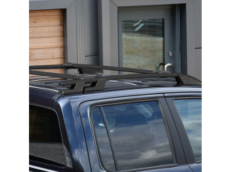 Fiat Fullback X-Treme Roof Rails in Black