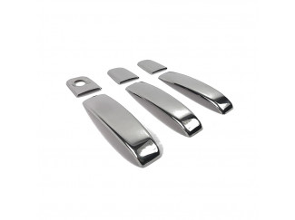 Renault Trafic 2001-2014 Stainless Steel 3dr Handle Covers