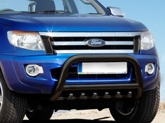 Ford Ranger 2012-2016 70mm Black A-Bar with Axle Bars