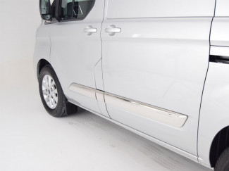 Stainless Steel Side Pod Trims For The Ford Transit Custom 2018