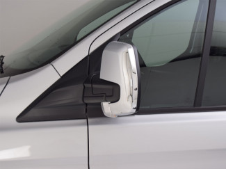 Chrome Door Mirror Trims For The Ford Transit Custom 2012 - 2017