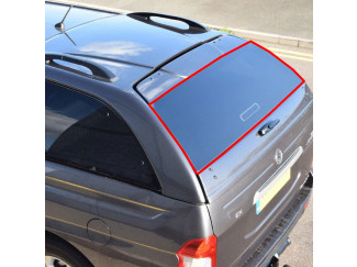 Ssangyong Musso replacement tailgate glass