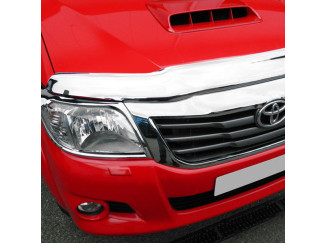 Toyota Hilux 2012-2016 Chrome Bonnet Guard