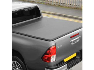 Toyota Hilux 2021- Soft Tri-Folding Tonneau Cover (No Ladder Rack)