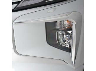 Mitsubishi L200 Series 6 2019 On Front Fog Light Cover - Chrome
