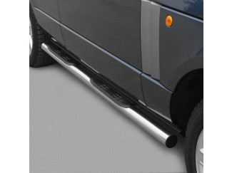 Range Rover L322 2005-2012 Side Bars in Stainless Steel