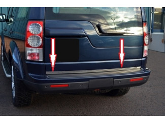 Land Rover Discovery L319 2009-2016 Stainless Steel Tailgate Trim