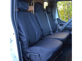 Nissan NV400 2011- Tailored Waterproof Front Seat Covers (Folding + 2 Bench)