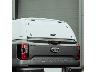 ProTop Solid Rear Door in Frozen White with Central Locking for Ford Ranger 2023-