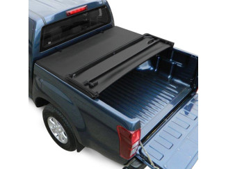 Ford Ranger 1999-2011 Extra Cab with Ladder Rack Soft Tri-Folding Tonneau Cover
