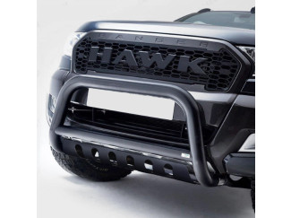 Ford Ranger 2012-2019 70mm Black A-Bar with Axle Plate