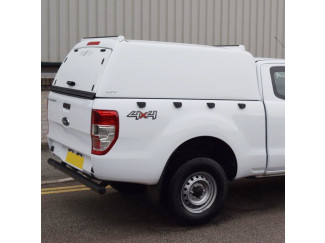 Ford Ranger Super Cab 2012-2022 ProTop Tradesman Canopy - White