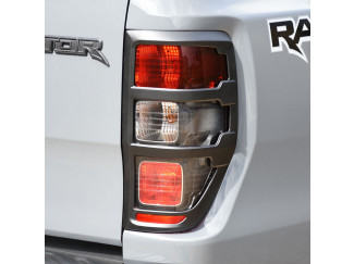 Ford Raptor 2019-2022 Matt Black Rear Light Covers