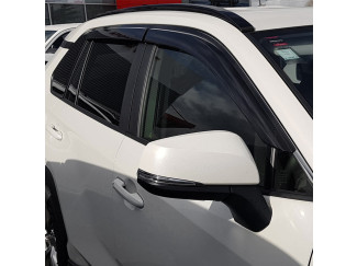 Toyota RAV4 2019+ Set of 4 Stick-On Tinted Wind Deflectors