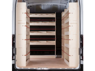 Ford Transit Mk8 LWB L3 Double Rear, Front Toolbox, Infill and Bulkhead Racking (5 Pack)